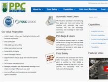 Tablet Screenshot of ppcind.com